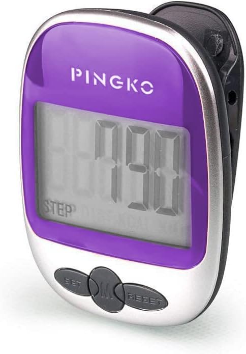 PINGKO Outdoor Multi-Function Portable Sport Pedometer Step/Distance/Calories/Counter