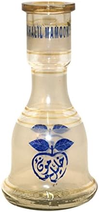 Blue Khalil Mamoon Genuine Apple Shisha Hookah Glass Base - 30cm
