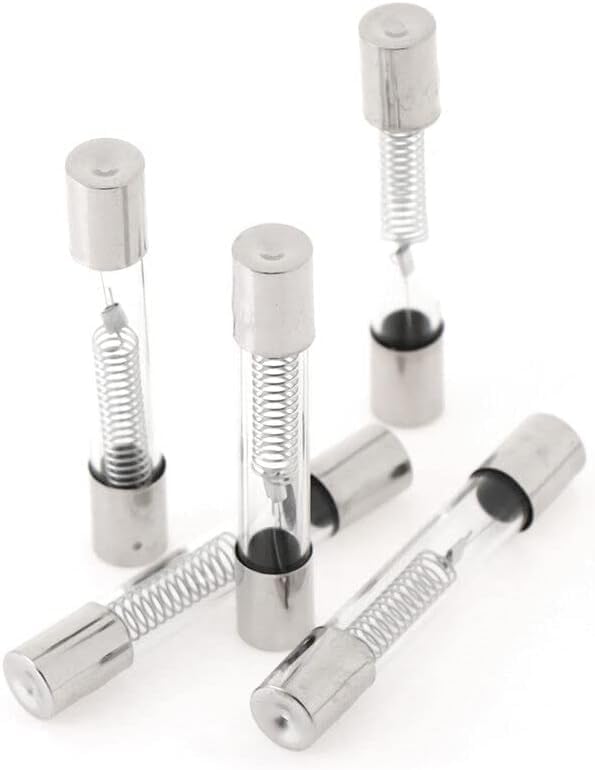 5Pcs 5KV 0.9A Microwave Oven Protection High Voltage Fuse Tube 6x40mm, Microwave Oven Replacement Parts, Small Appliance Parts and Accessories