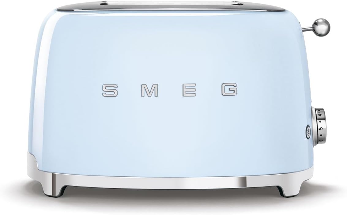 SMEG 2 Slice Retro Toaster (Pastel blue)