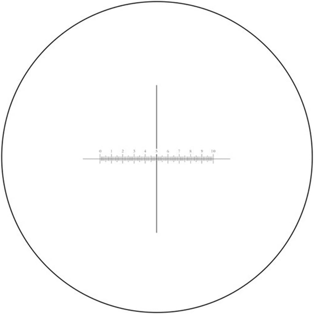 Microscope Observation Eyepiece Micrometer Diameter 19mm Optical Glass Cross Ruler For Biogolical Microscope 23.2mm(MS-1-HK5)