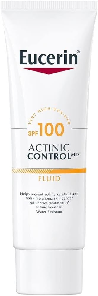 Eucerin Sun Actinic Control SPF100 Fluid Protezione Cheratosi Attinica, 80ml