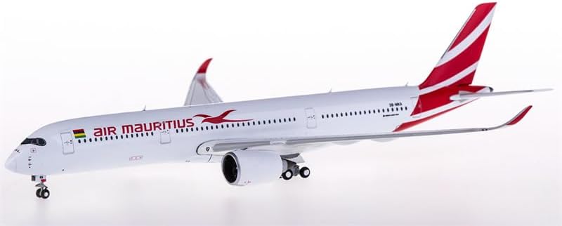 for Geminijets for Air Mauritius for Airbus A350-900 3B-MKA 1:400 Airplane Pre-built Model