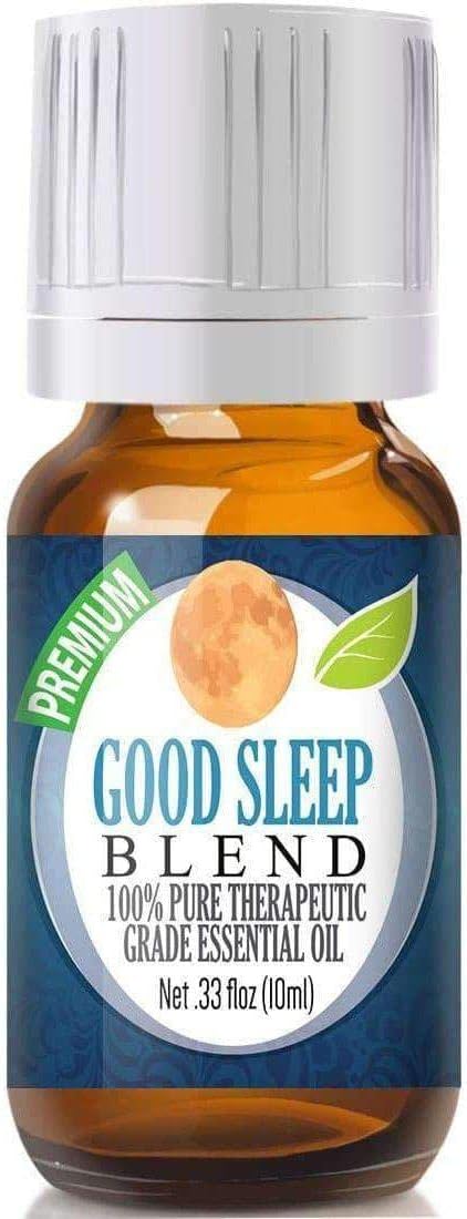 Healing Solutions Good Sleep Blend Essential Oil - 100% Pure Therapeutic Grade, 10ml