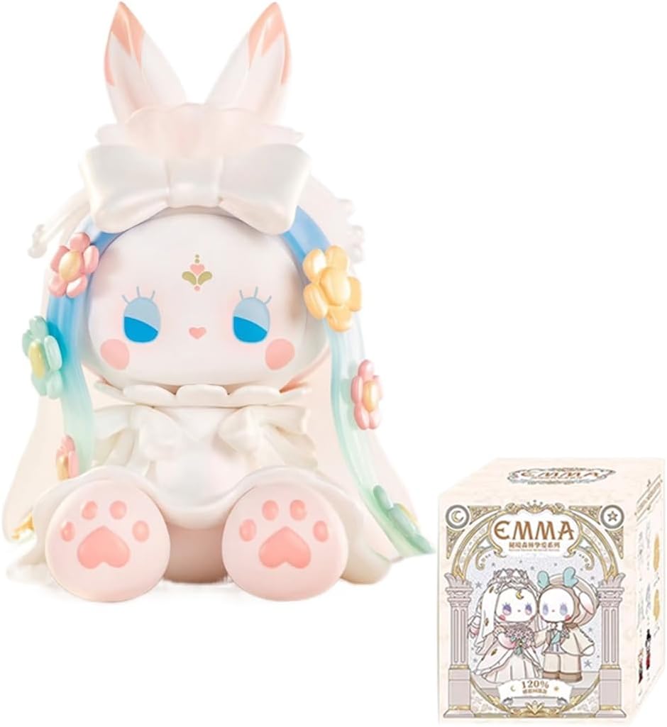 Aven Rabbit Emma Secret Forest Beloved Series Blind Box Action Figures Mystery Box Cute Random Toys Collectible Birthday Toy for Desktop Ornaments, 1PC