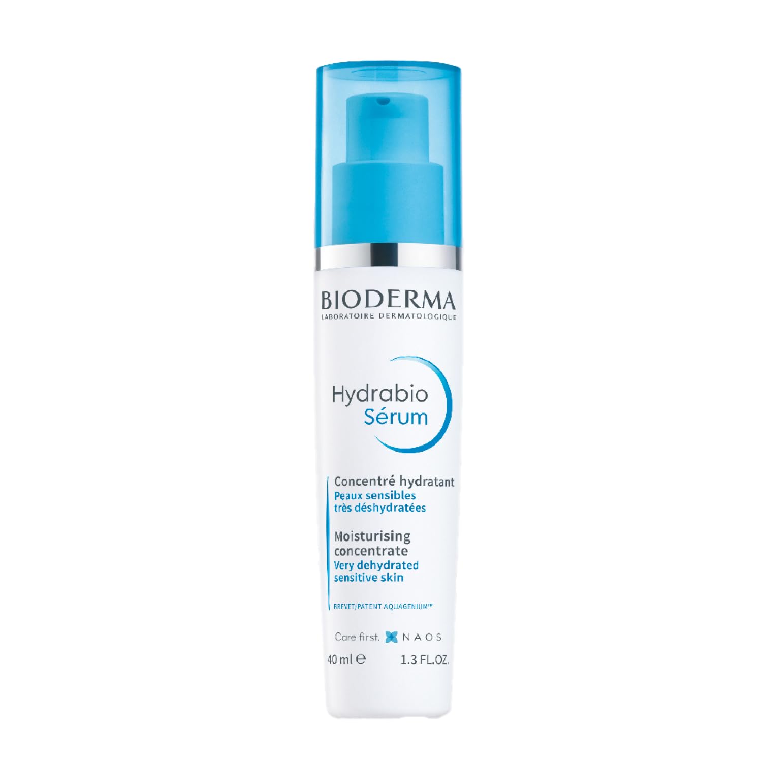 Bioderma Hydrabio Serum, Hydration Booster for Dehydrated Sensitive Skin, Facial Hydrating Serum for Radiance, 1 Fl Oz