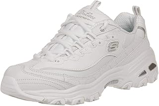 Skechers Women's D'lites Fresh Start Memory Foam Lace-up Sneaker