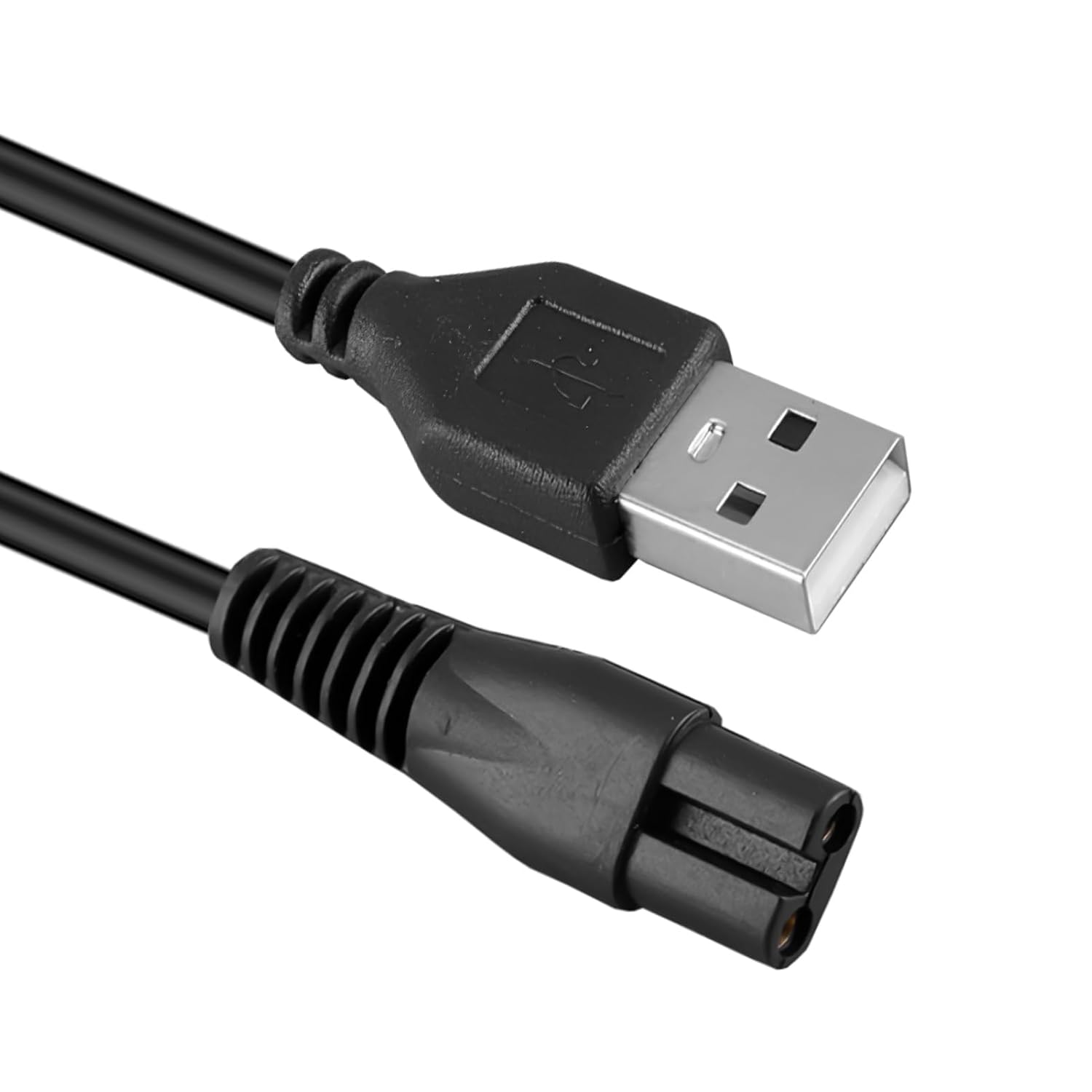 USB Hair Clipper Charging Cable, Charger Compatible with GLAKER Hair Clippers for Men, Hair Shaver Charger Cord Replacement Fits for Limural Hair Clipper, Shaver, Water Flosser, Power Cord Supply