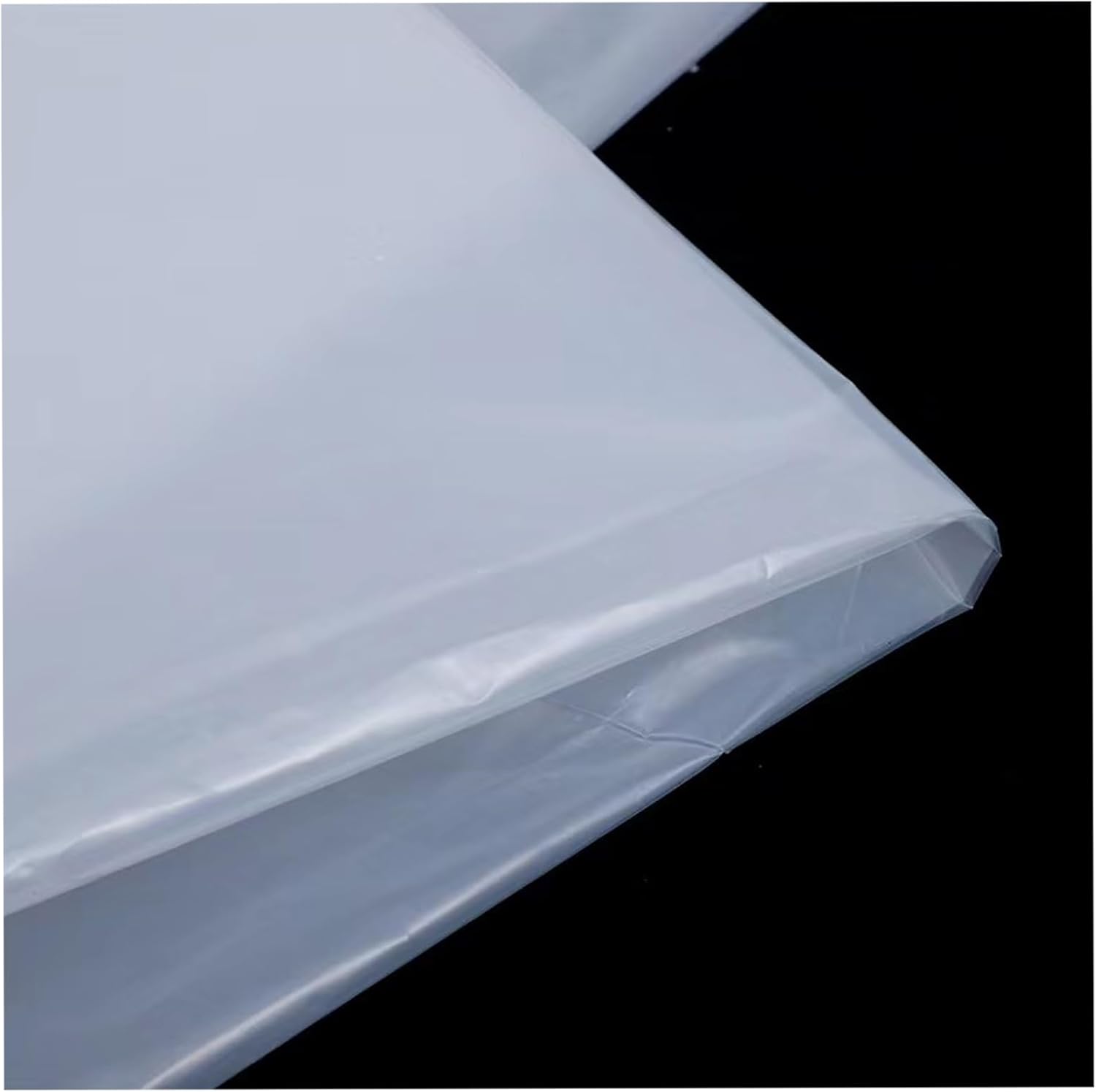 2M X 2M Heavy Duty Polythene Plastic Sheeting, Thickened Garden Grow Polythene Cover Sheets for Gardening Insulation and Building Rubble Protection