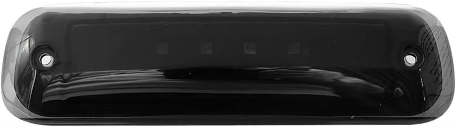 DUEYUU Automotive third brake light Third High Mount Brake Stop Light For Jeep For Cherokee For XJ 1997-2001 Center High Level Third 3rd Brake Light Rear Tail Stop Lamp OEM(Black)