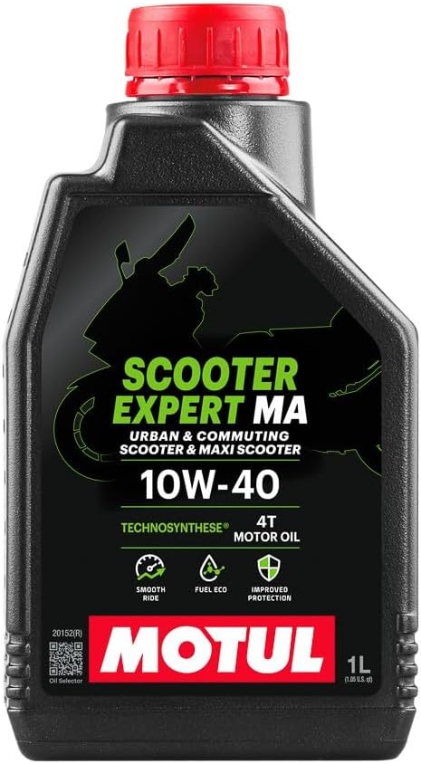 Motul Oil & Lubricant Scooter Expert 10w40 4T Semi Synthetic