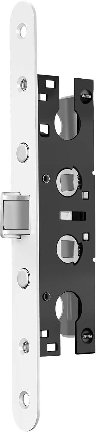 for Pella Storm Door Lock Replacement Fit for Pella Storm Doors,Replacement for Pella Storm Door Lock Body Parts White Face Plate Five-Years Free Replacement