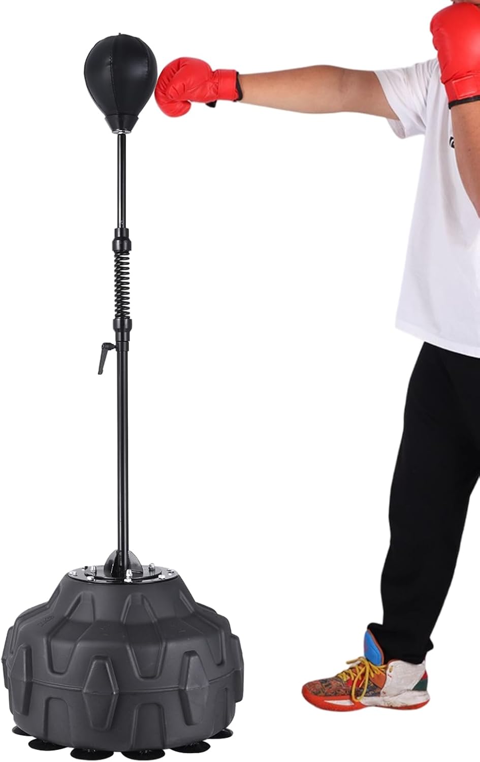 Cobras Boxing Reflex Bag | Punching Bag for Adults &Teens | 56-72inHeight Adjustable, Speed Bags for Boxing with Stand & Hand Pump | Boxing Equipment for Training, Stress Relief and Fitness