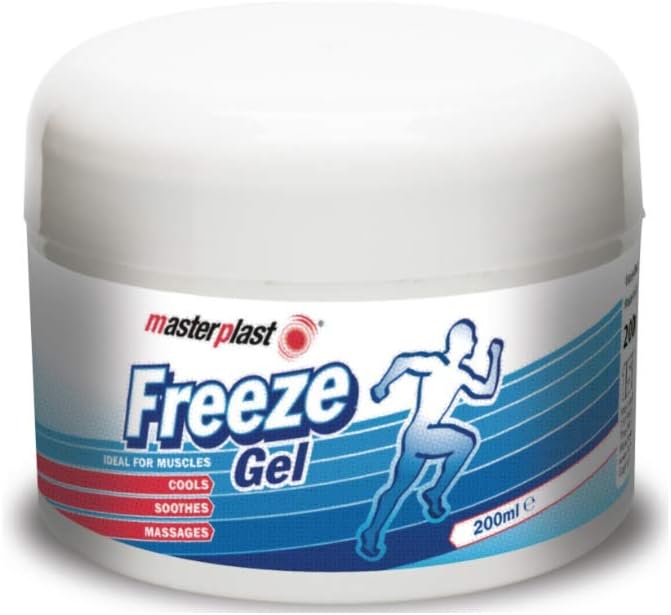 Masterplast Freeze Gel, Ready To Use, Muscle Relief & Comfort, 200Ml Pot, Blue