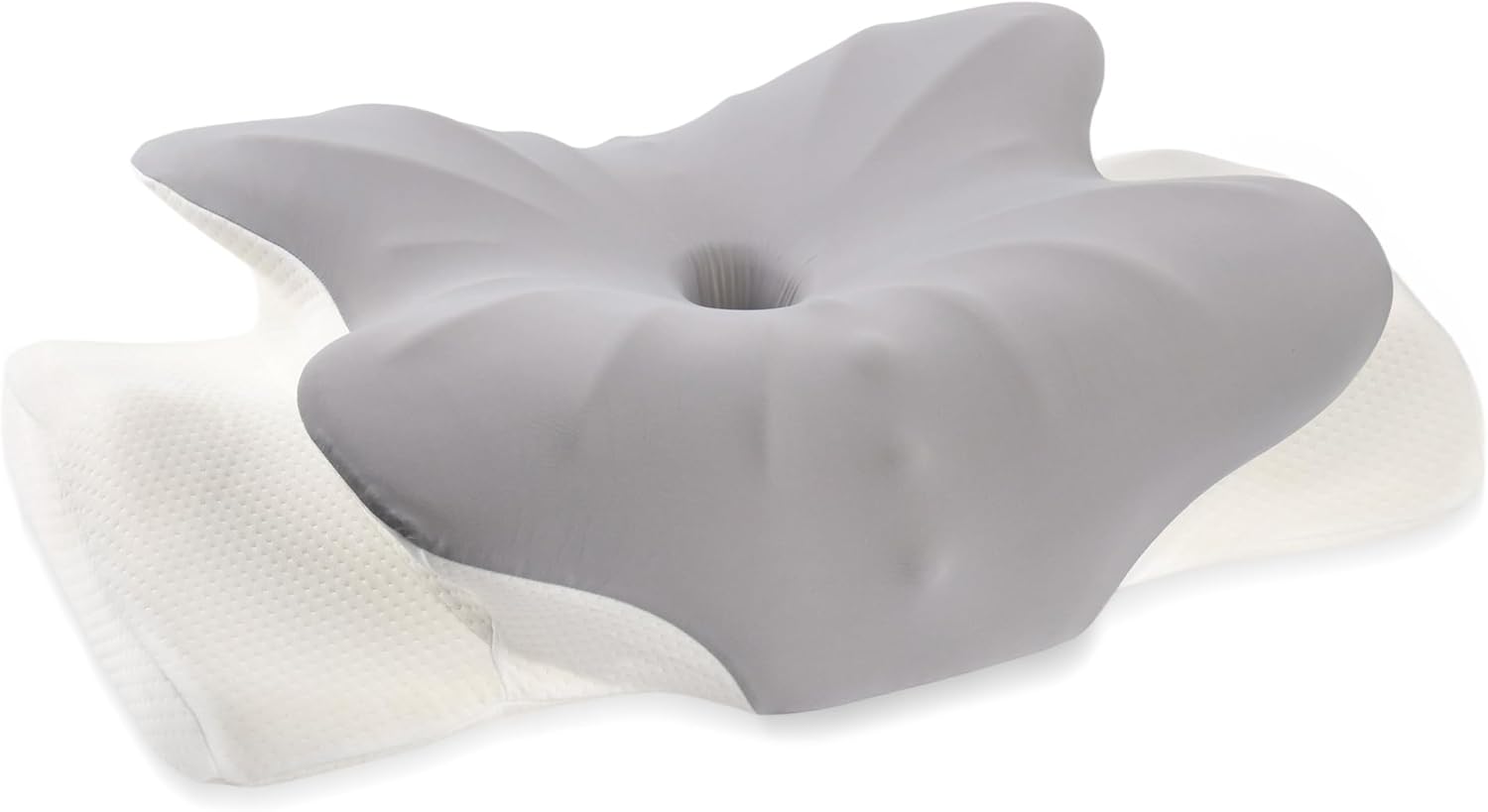 Orthopedic Memory Foam Pillow for Neck and Shoulder Pain - Cervical Ergonomic Neck Support Pillow for Side Sleepers - Firm Pillows for Sleeping, Contour Pillow for Better Spine Alignment