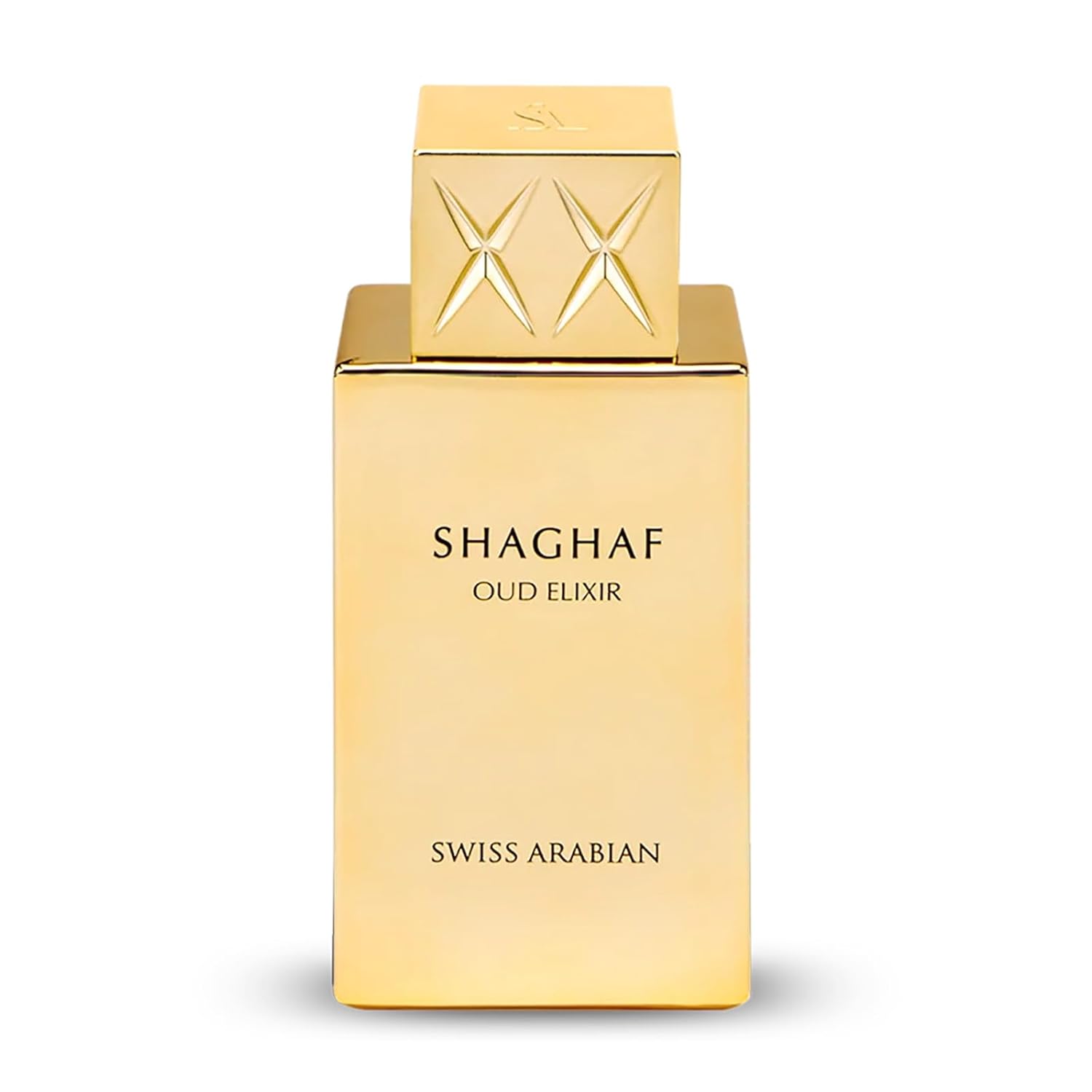 Swiss Arabian Shaghaf Oud Elixir Oud, Gourmand, Amber Fragrance - Notes of Saffron - Perfume for Women and Men - 2.5 oz EDP Spray
