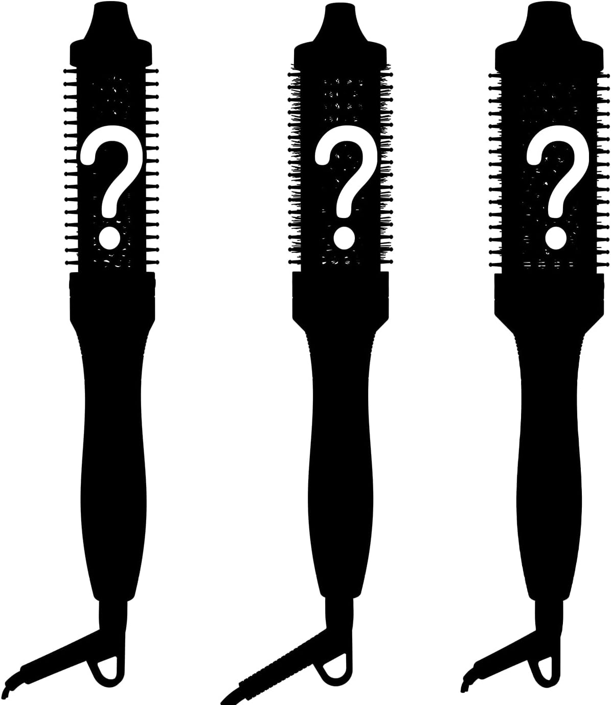 K&K Mystery Hair Styling Box – Curling Comb Blind Set with 100% Guaranteed Thermal Brush + Premium Accessories – Effortless Voluminous Waves Made Fun!