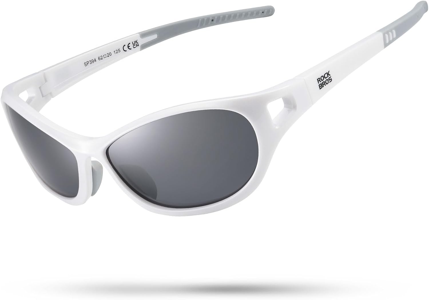 ROCKBROS Polarized Sports Sunglasses for Men Women, Ultralight TR90 UV400 Protection Cycling Glasses