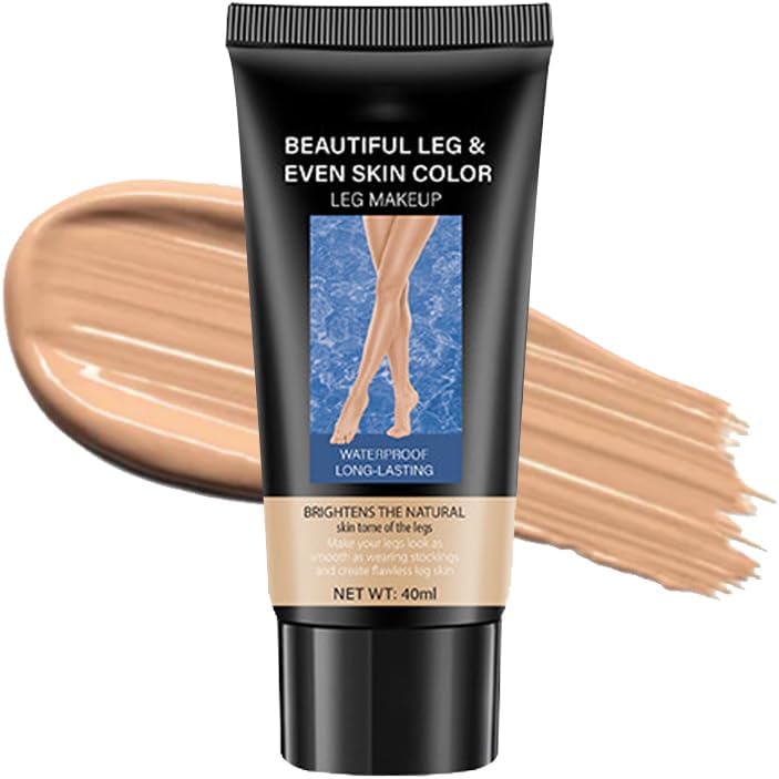 Leg Makeup Body Coverage Perfector - Waterproof No Transfer - Tattoo Cover Up Makeup, Leg and Body Scar Tattoo Cover Up, Concealer for Mature Skin, Body Foundation for Women (Natural)
