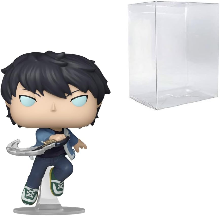 POP! Animation: Solo Leveling - Sung Jinwoo #1982 Bundled with Compatible Box Protector Case