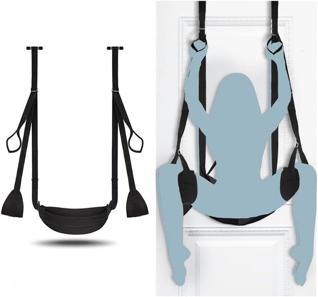 Adult Sex Toys for Couples Sex Yoga Swing Adjustable Sex Straps Door Bondage Holds up to 300lbs Bondage Spreader Leg Open for Women Sweater