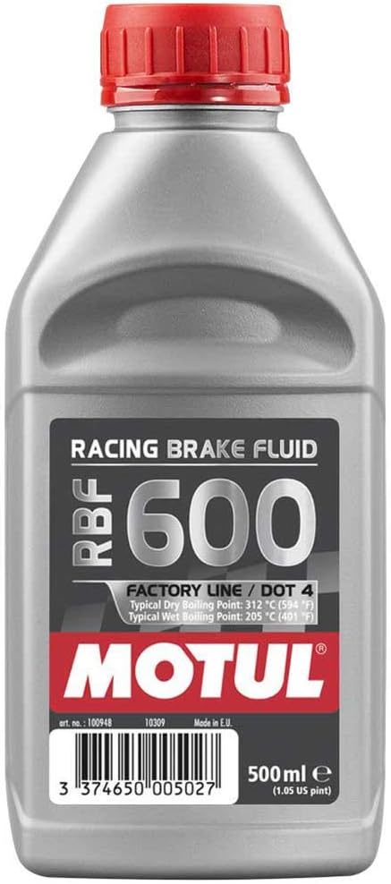 Motul 100948 RBF 600 RACING BRAKE FLUID 0.5L - Grey