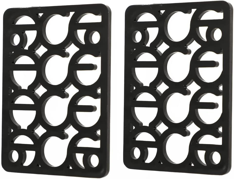Trucks MFG Ace Trucks Skateboard Riser Pads 1/8'' Shims Riser Black