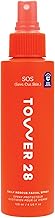 Tower 28 SOS Daily Rescue Facial Spray for Sensitive Skin, Hypochlorous Acid Spray Helps Reduce Redness and Breakouts, Full Size Toner for Face, 4 FL Oz
