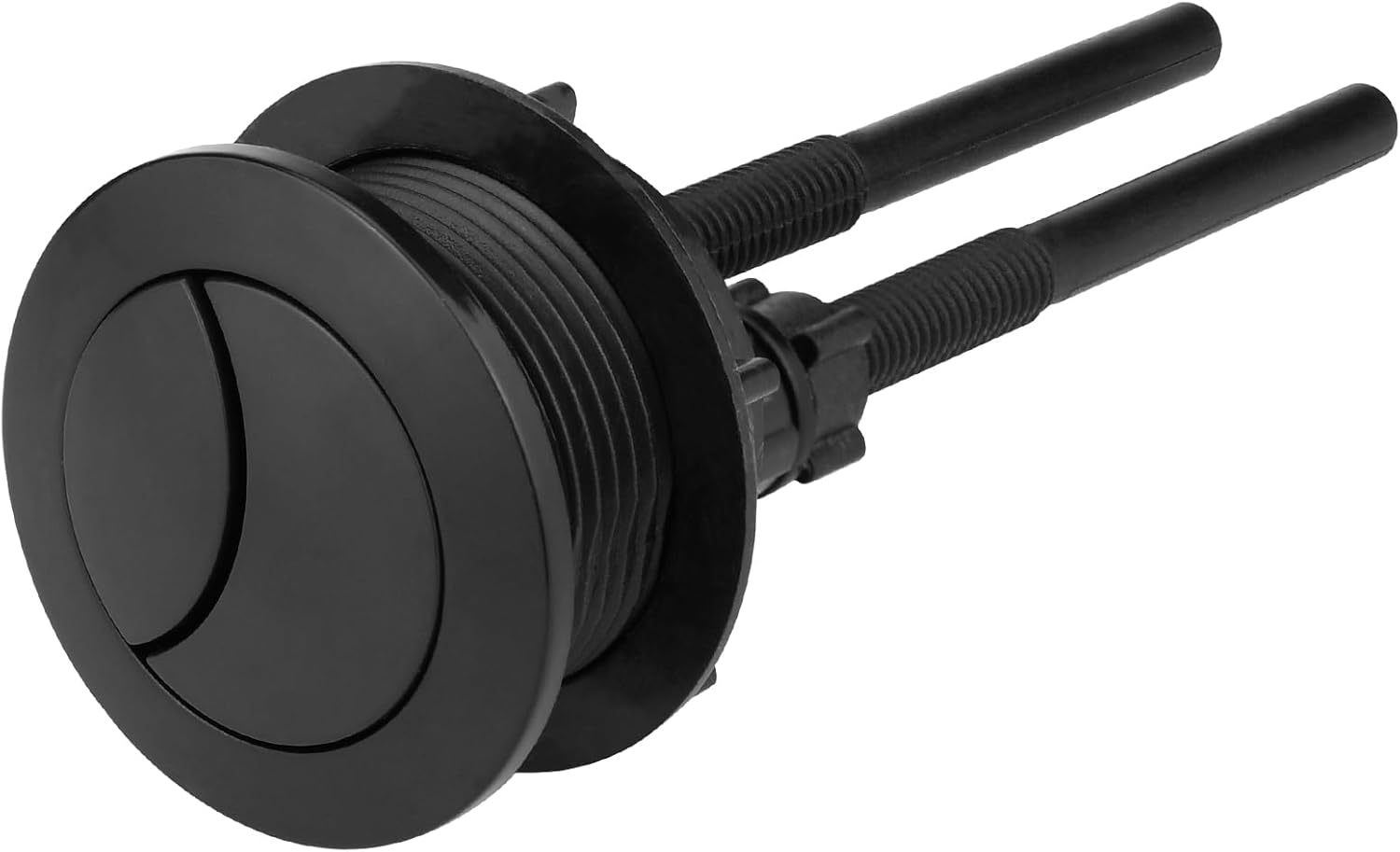 Black Toilet Flush Button Replacement, Upgrade Your Bathroom with Ancable's 38mm Stylish and Durable Black Toilet Flush Button