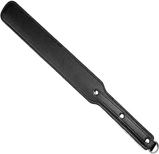 14 inch Faux Leather Paddle,Riding Crop for Horse Training, Stainless Steel Handle