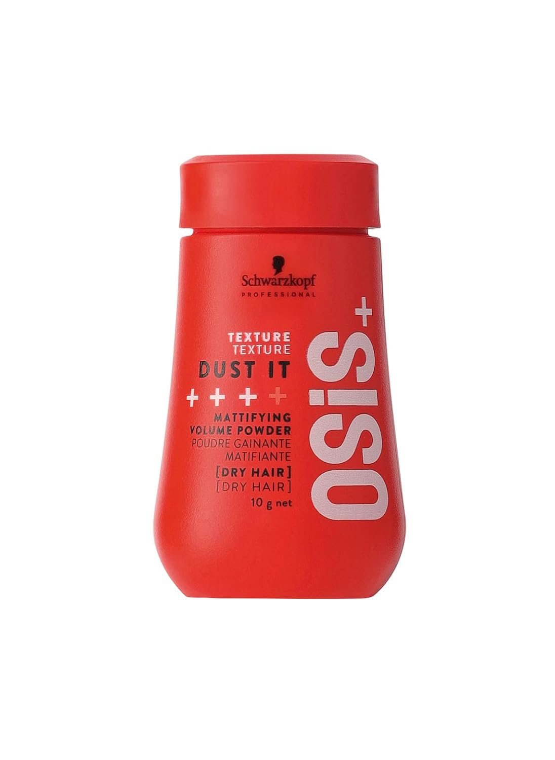 OSiS+ Dust It – Mattifying Volume Powder – long-lasting Hold, Strong Control and Separation – Matte Effect Texturizer Product for Wild Hair Styling and Volumizing, 0.35 oz