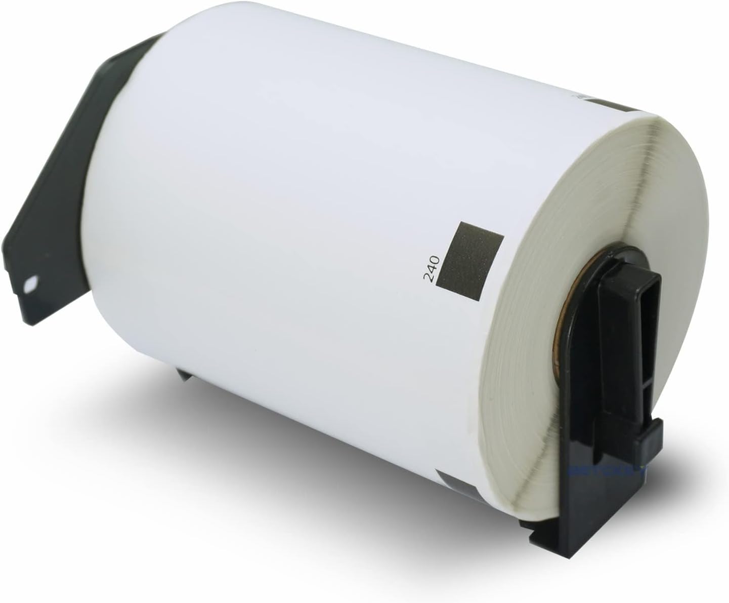 BETCKEY - Compatible Multi-Purpose Labels Replacement for Brother DK-1240 (4 in x 2 in), Use with Brother QL Label Printers [1 Roll/600 Labels]