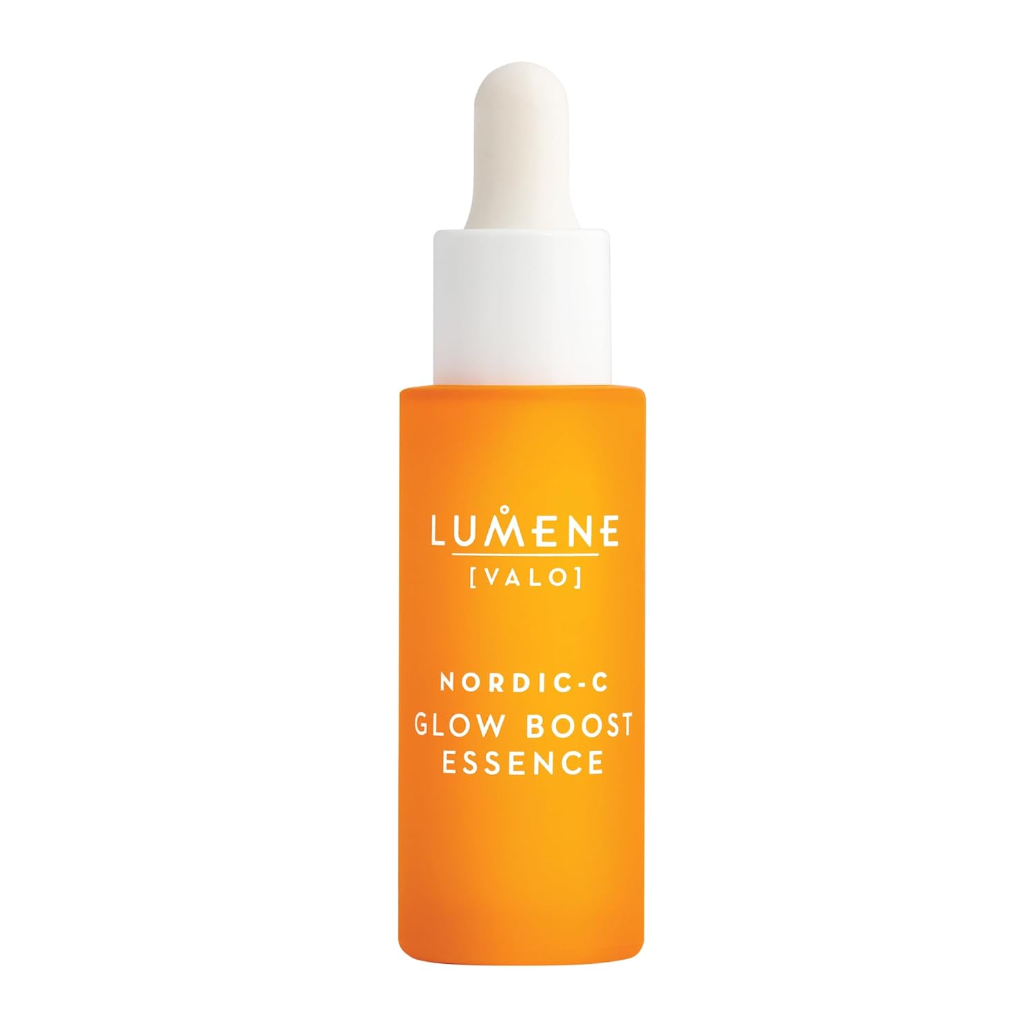 Lumene Nordic-C [Valo] Glow Boost Essence Serum for Face, Glow Up Vitamin C Serum with Hyaluronic Acid and Antioxidants, Enhancing Skin Hydration, 1 fl oz