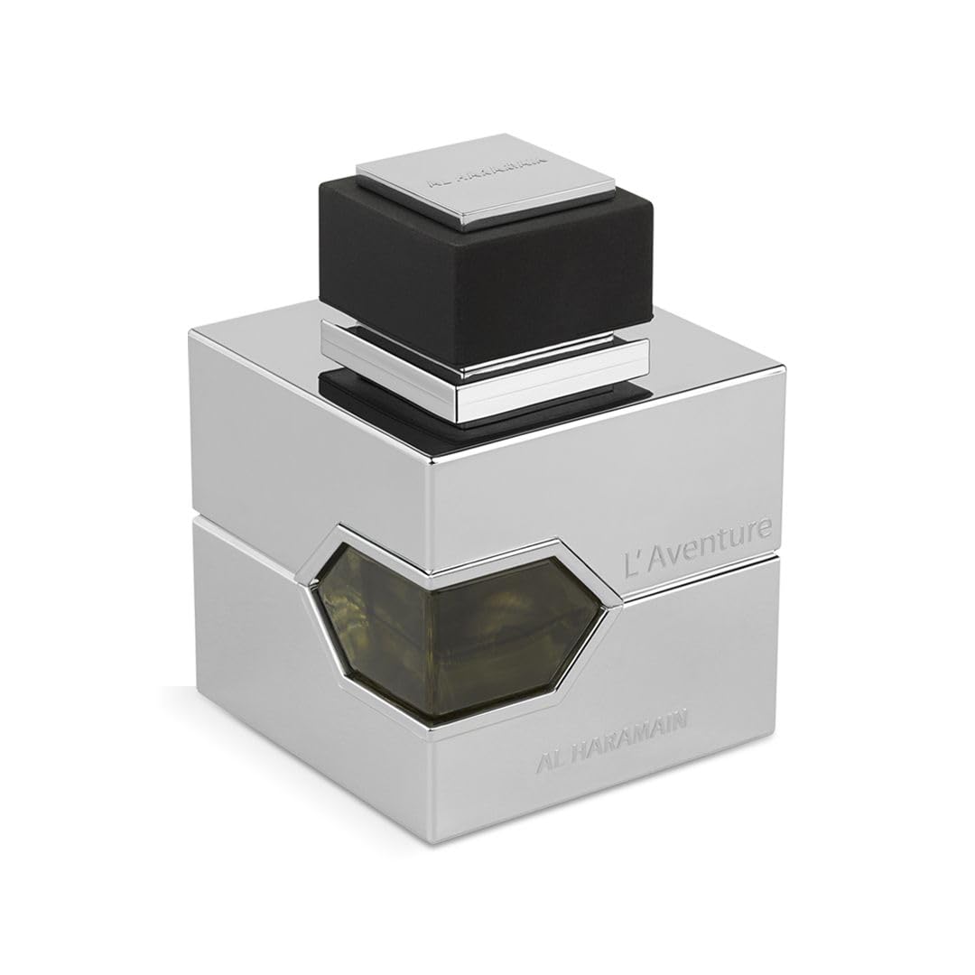 Al Haramain L´Aventure Eau De Parfum for Men, 3.33 oz., multi