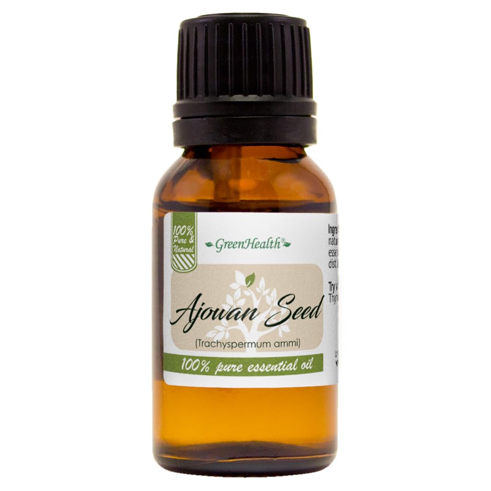 15 ml - Ajowan Seed Essential Oil (100% Pure & Uncut) - GreenHealth