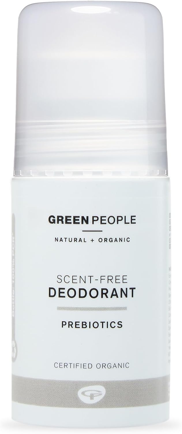 Green People Scent Free Deodorant with Prebiotics, 75ml