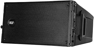 RCF HDL10A 1400W Line Array Module, 65Hz-20kHz Frequency Response, 133dB Maximum SPL, 100-15 deg. Coverage Angle, 2x 8.0" Woofer, 2.0" Compression Driver