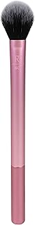 Real Techniques Makeup Setting Brush, For Setting Powder, Loose Powder, & Pressed Powder, Face Makeup Brush, 402 Brush, Sheer Coverage For Highlighter, Synthetic & Cruelty-Free Bristles, 1 Count
