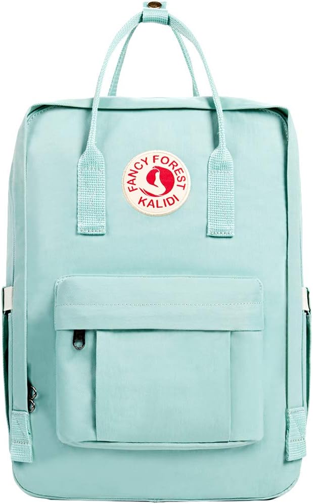 KALIDI Unisex Lightweight Backpack School Bag Water-resistant Casual Rucksack fits 15 inch Laptop for Boys Girls Men and Women