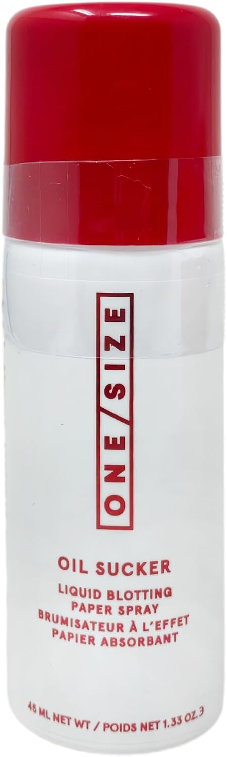One Size Mini Oil Sucker Liquid Blotting Paper Touch-Up Spray - 45 mL / 1.33 oz