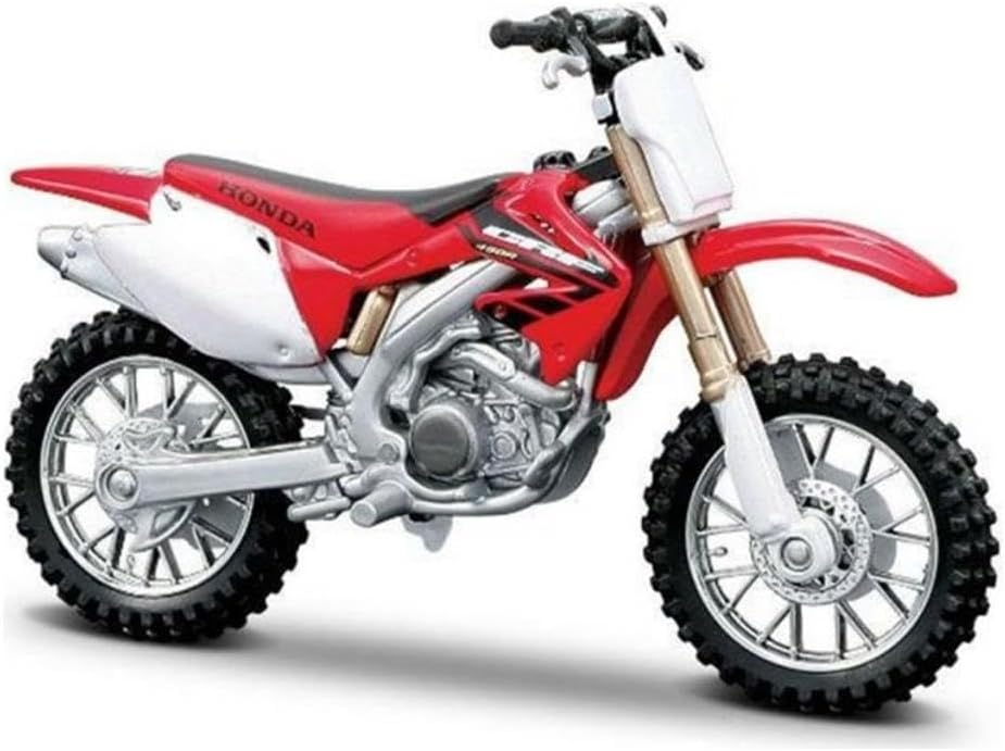 NewRay Toys 1:6 Scale Dirt Bike Die-Cast Replica Honda CRF450R 2017 49583, Red