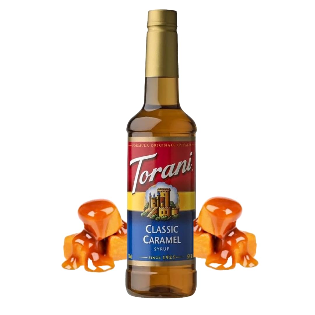 Torani Syrup, Classic Caramel, 25.4 Ounce (Pack of 1)