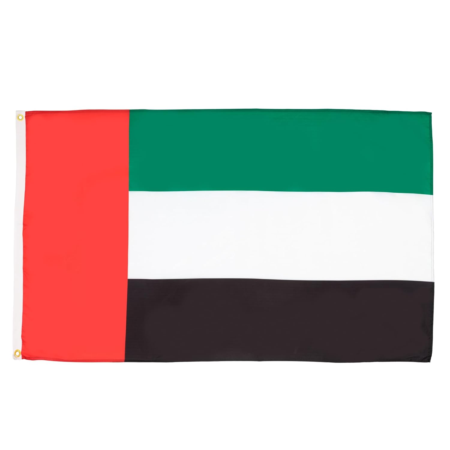 AZ FLAG - United Arab Emirates Flag - 3x5 Ft - Light Polyester Emirati Banner with Two Brass Eyelets - Fade Resistant - Vivid Colors - 3' x 5' Feet - 150x90 Cm