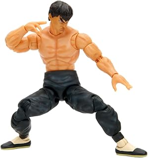 Street Fighter II 6" Fei Long Action Figure, Toys for Kids and Adults