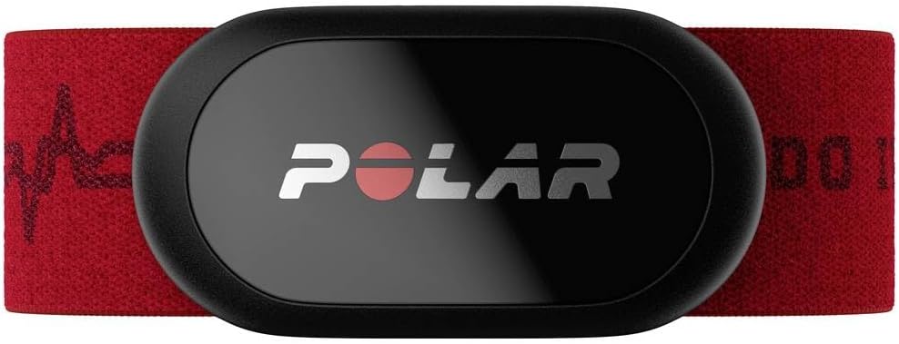 Polar H10 Heart Rate Sensor – ANT+ & Bluetooth, ECG/EKG Accuracy, HRV Tracking, Waterproof, Machine-Washable Strap, Comfortable Fit, Replaceable Battery, Sports & Gym Compatible