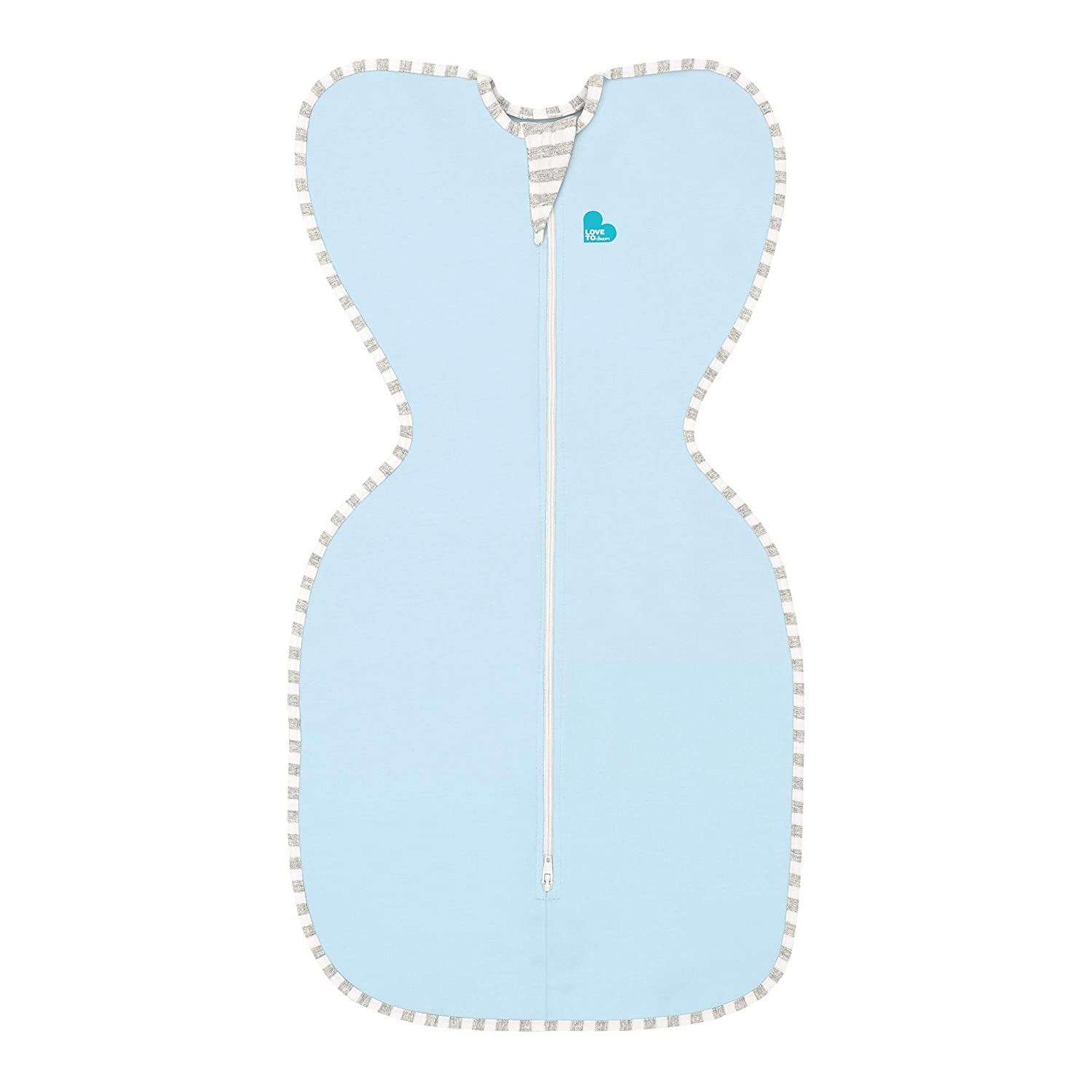 Love to Dream Swaddle, Baby Sleep Sack, Swaddle Up Self-Soothing Swaddles for Newborns, Get Longer Sleep, Snug Fit Helps Calm Startle Reflex, Lite 0.2 Tog Sleep Sack, 5-8.5 lbs, Blue