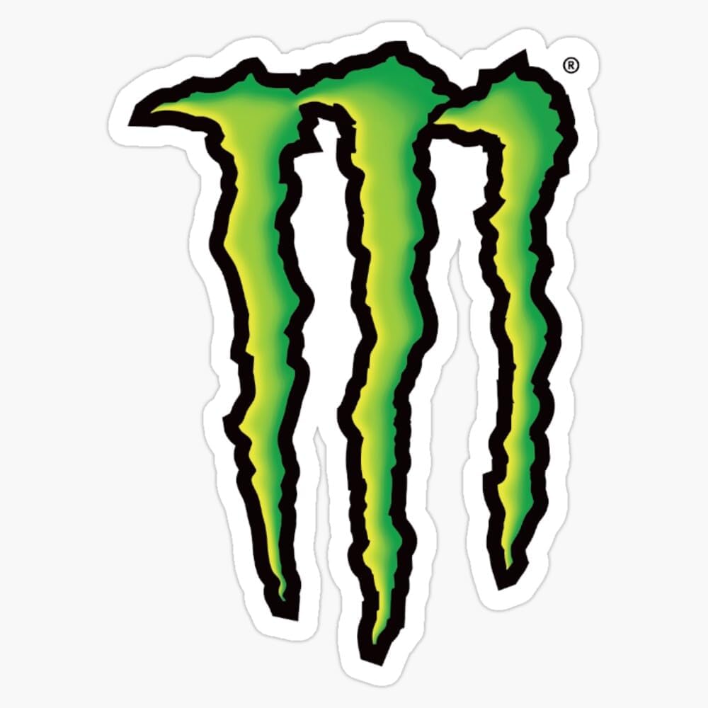 Monster - Window Bumper Sticker Decal 5"