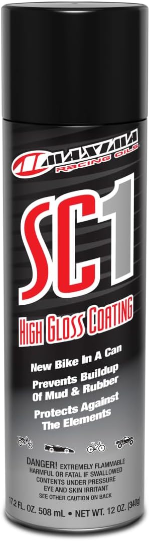 Maxima 78920 SC1 High Gloss Coating 17.2 FL. OZ. 508 mL - NET WT. 12 OZ. (340g), Single,Black
