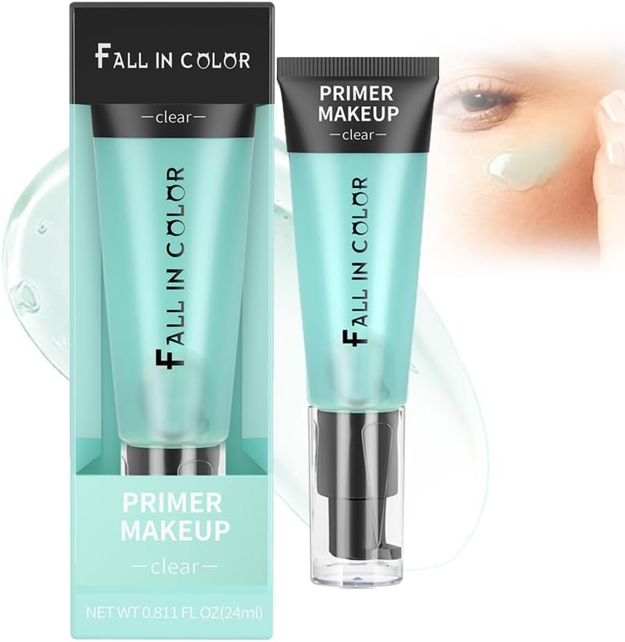 Face Grip Primer, Gel-Based & Hydrating Face Primer Makeup For Smoothing Skin & Gripping Makeup, Moisturizes & Brighten Skin Makeup Primer (Green)