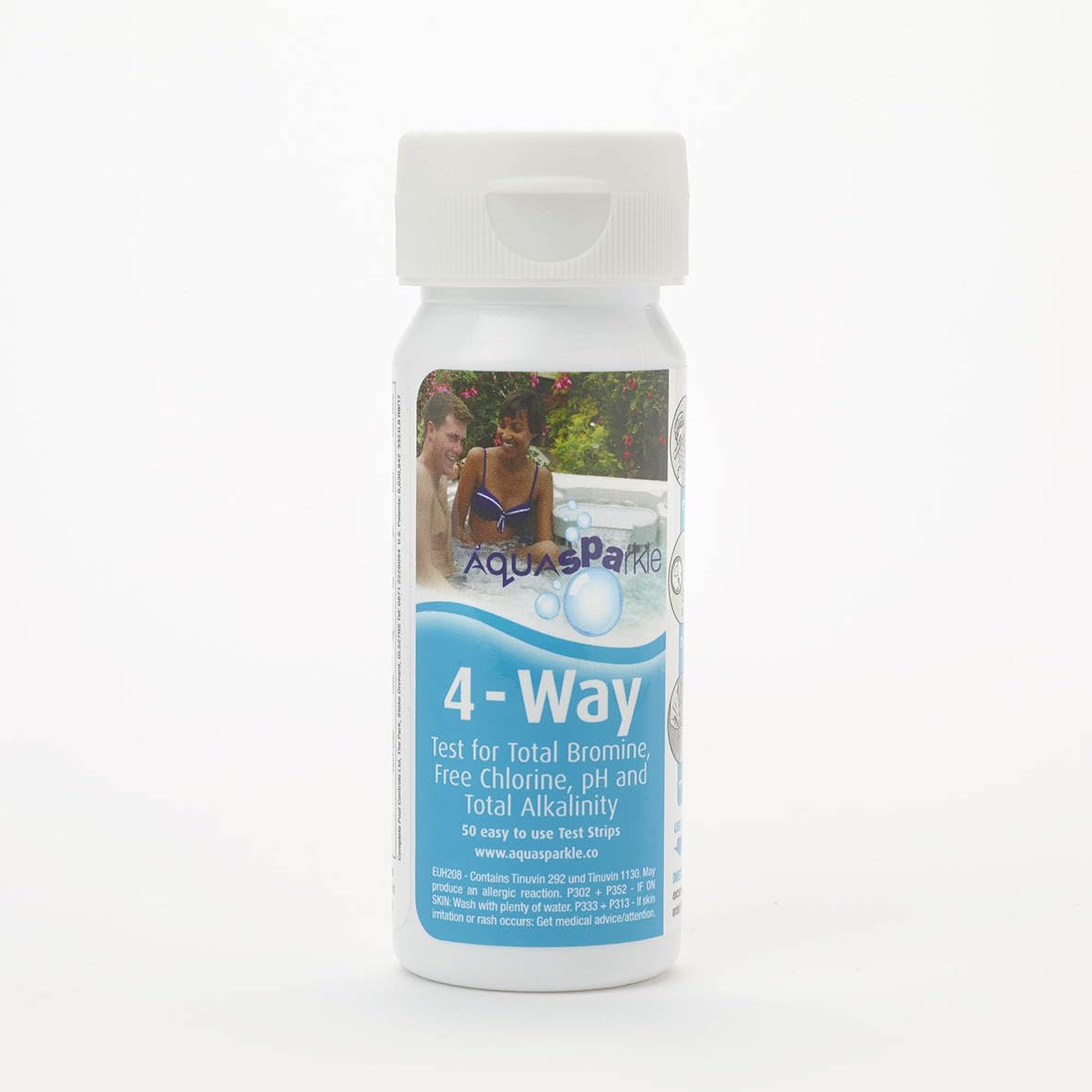 AQUASPARKLE 4-Way Test Strips